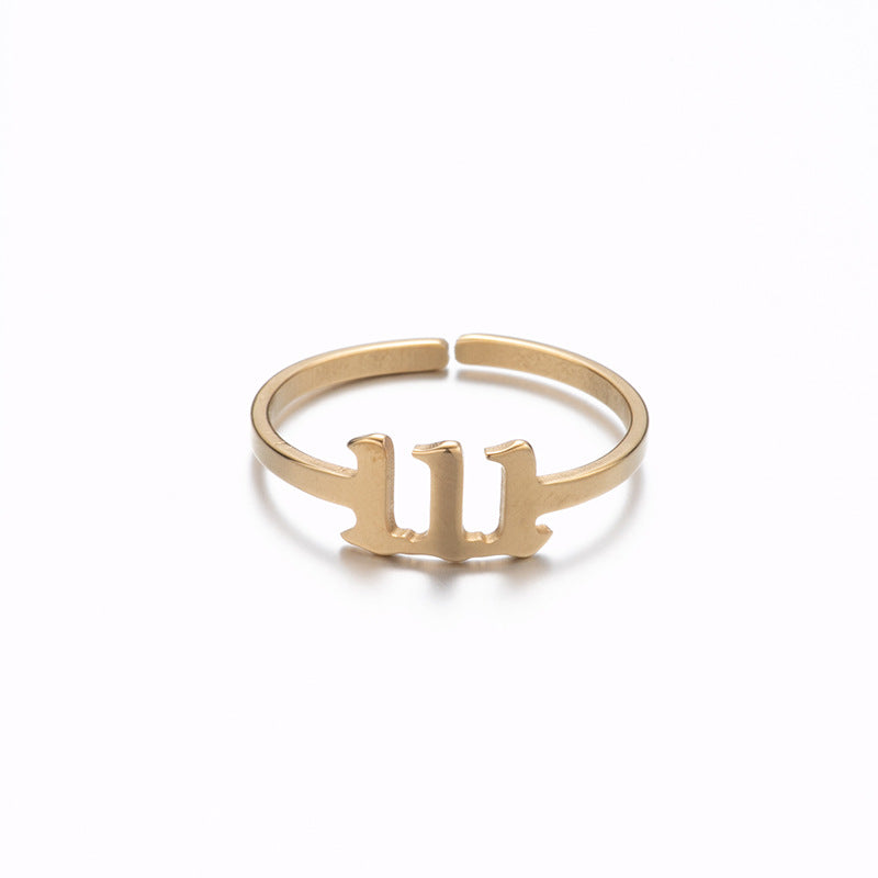 Venta al por mayor Anillos ajustables digitales de acero inoxidable